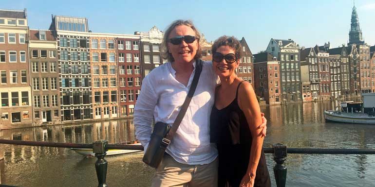 Sigrún Grendal Magnúsdóttir og Einar Þór Sigrún Grendal Magnúsdóttir og Einar Þór