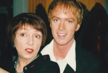 Árni og Lúlú á þrítugsafmæli Árna