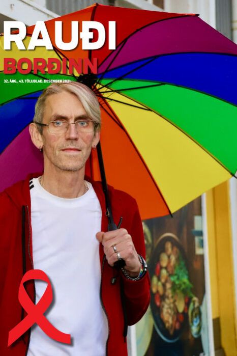 Rauði borðinn 2021 Tímarit HIV-Ísland
